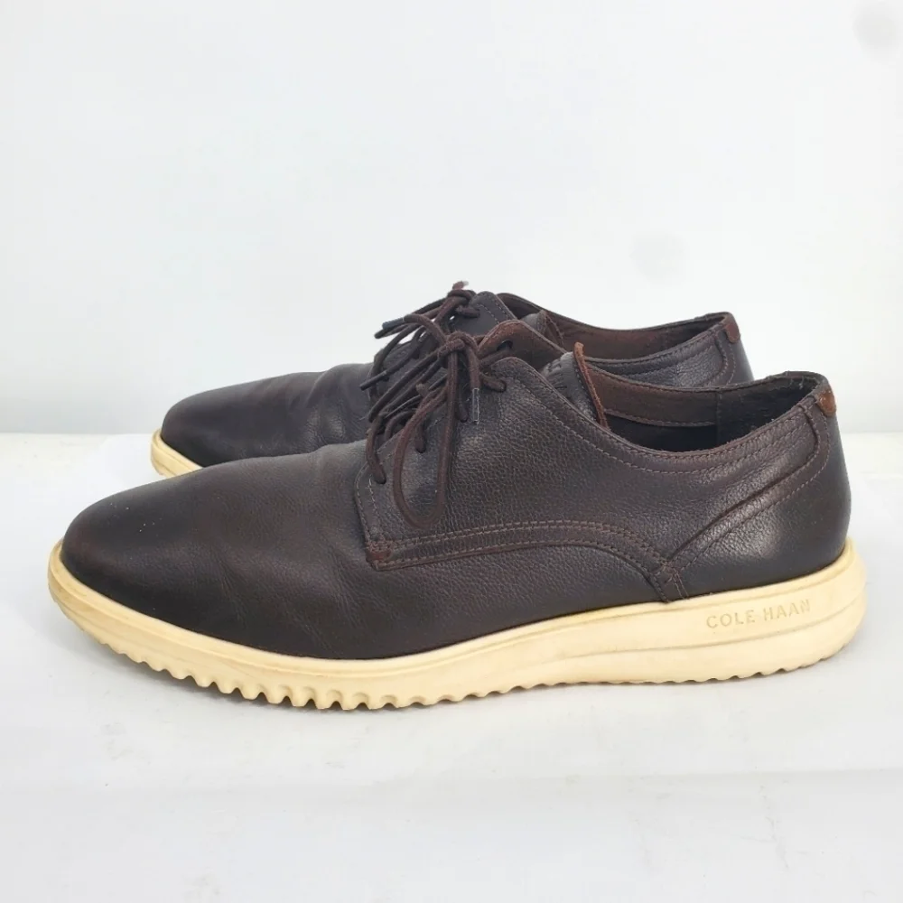 Cole Haan Shoe  Men's 12 M Grand+ Plain Toe Oxford Golf C36982